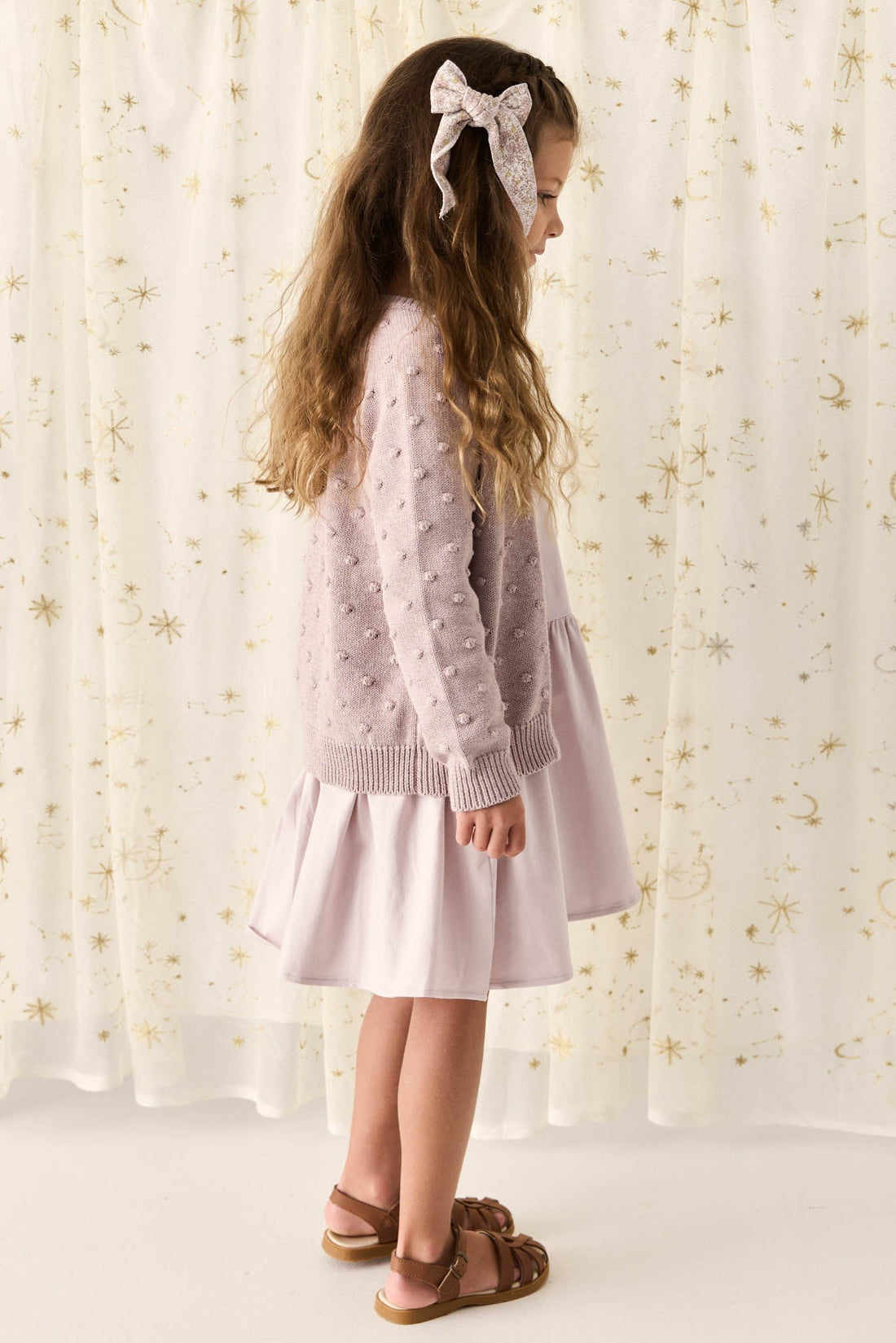 Organic Cotton Paloma Dress - Luna Fairy Childrens Dress from Jamie Kay Australia