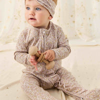 Organic Cotton Melanie Onepiece - Chloe Lilac Childrens Onepiece from Jamie Kay Australia