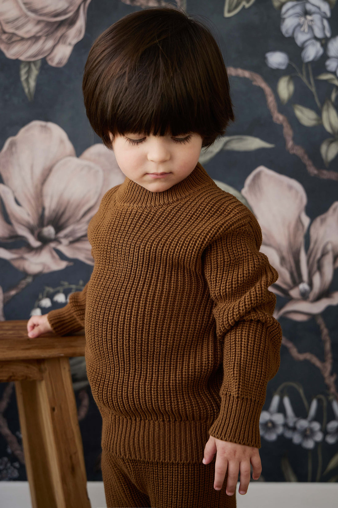 Morgan Jumper - Autumn Bronze Childrens Jumper from Jamie Kay Australia
