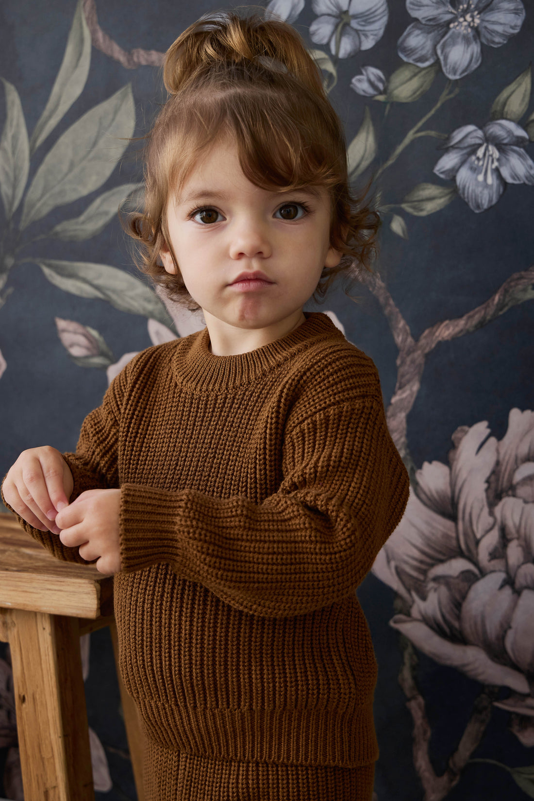 Morgan Jumper - Autumn Bronze Childrens Jumper from Jamie Kay Australia