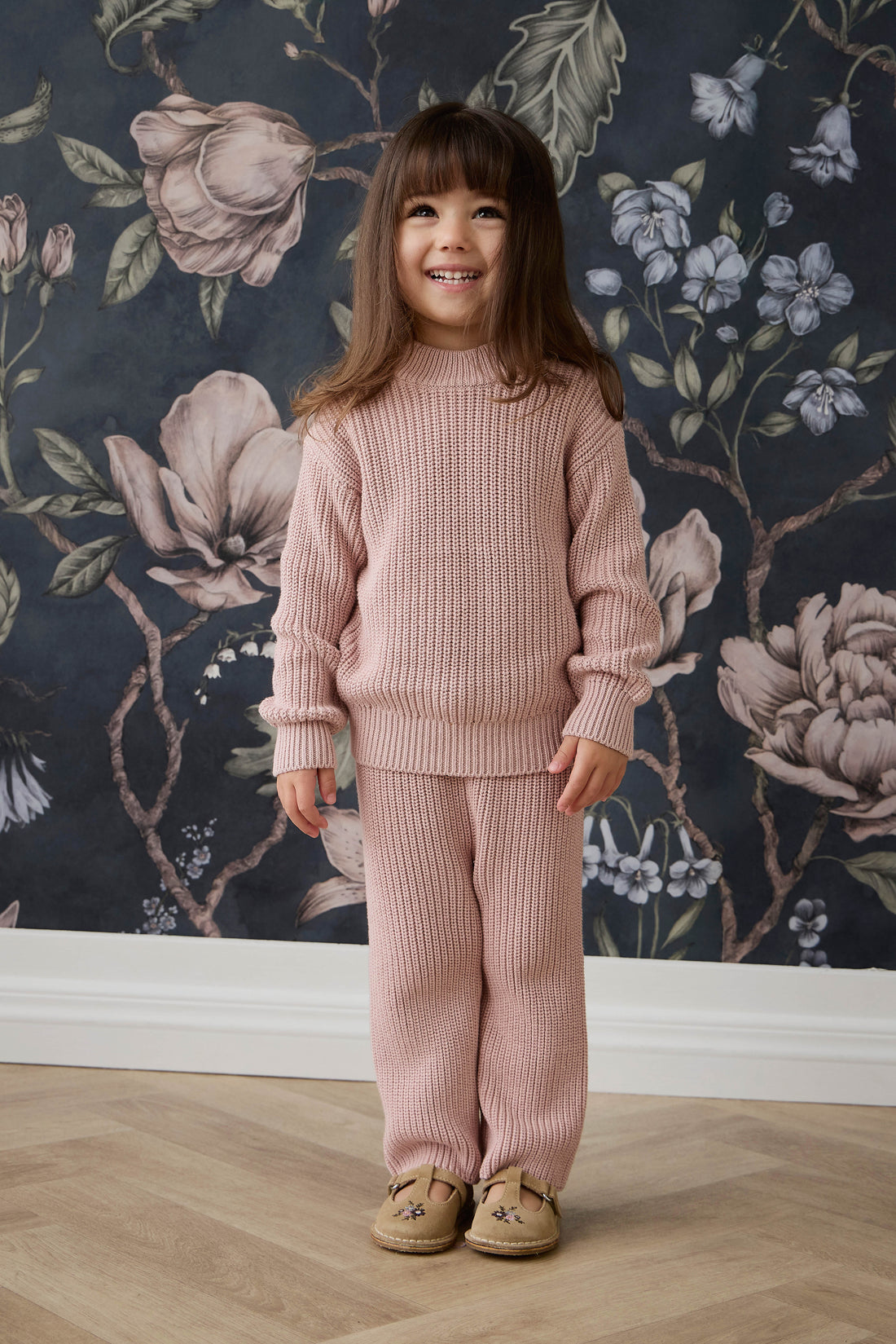 Morgan Pant - Shell Pink Childrens Pant from Jamie Kay Australia