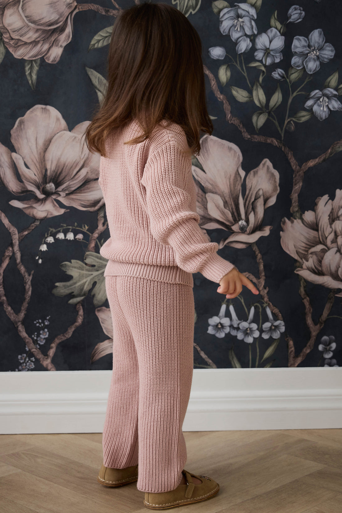 Morgan Pant - Shell Pink Childrens Pant from Jamie Kay Australia