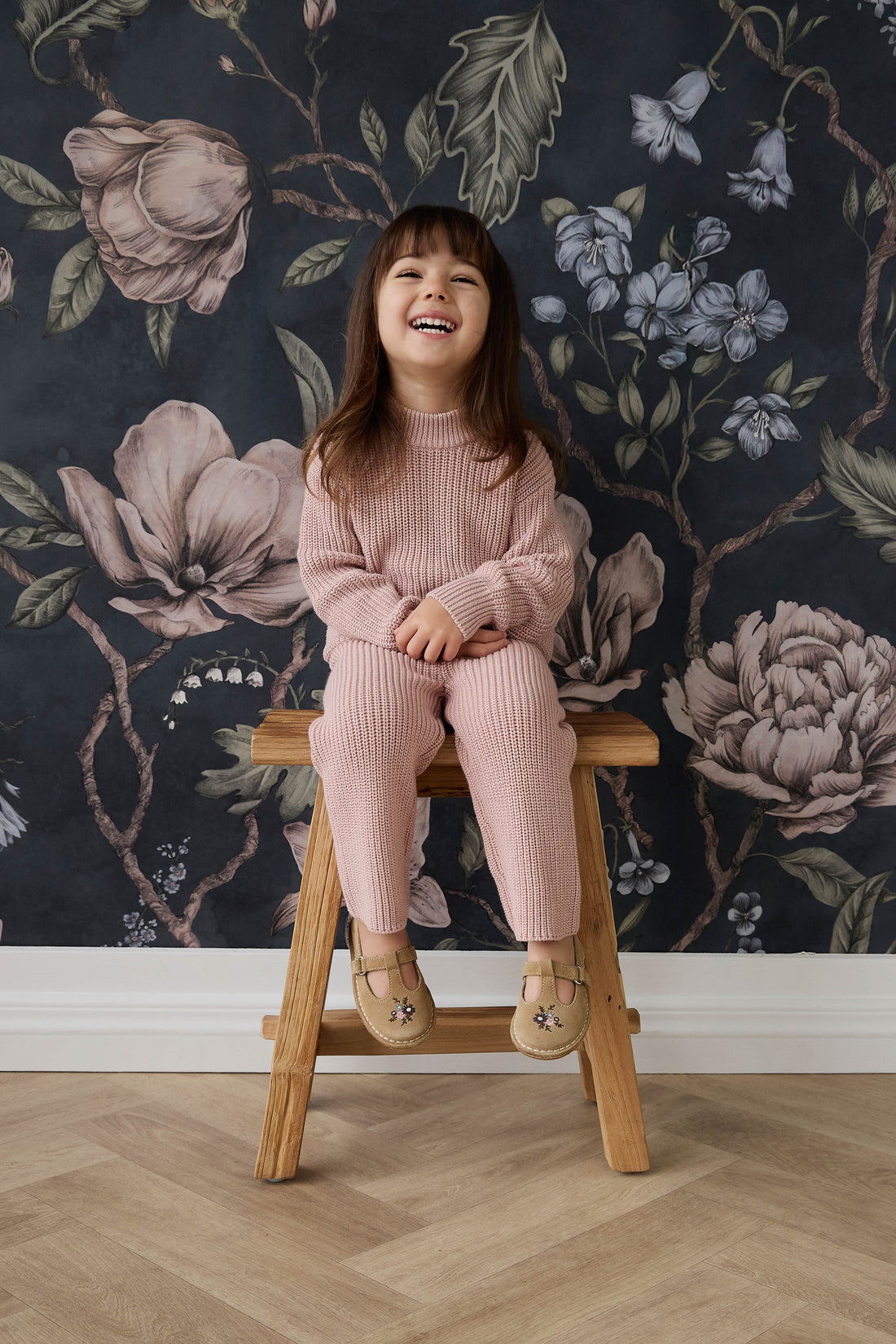 Morgan Pant - Shell Pink Childrens Pant from Jamie Kay Australia