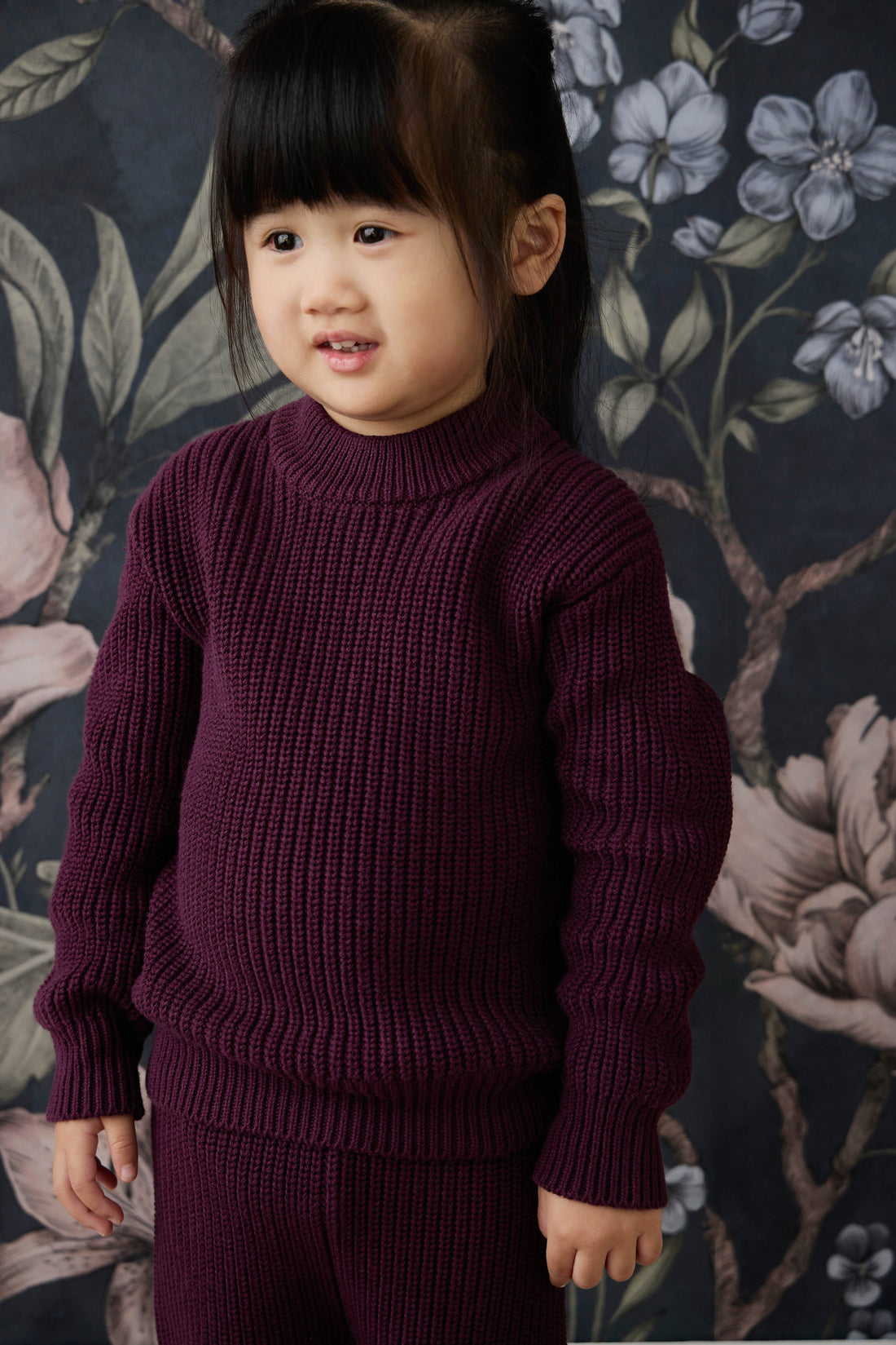 Morgan Jumper - Sugar Plum Childrens Jumper from Jamie Kay Australia