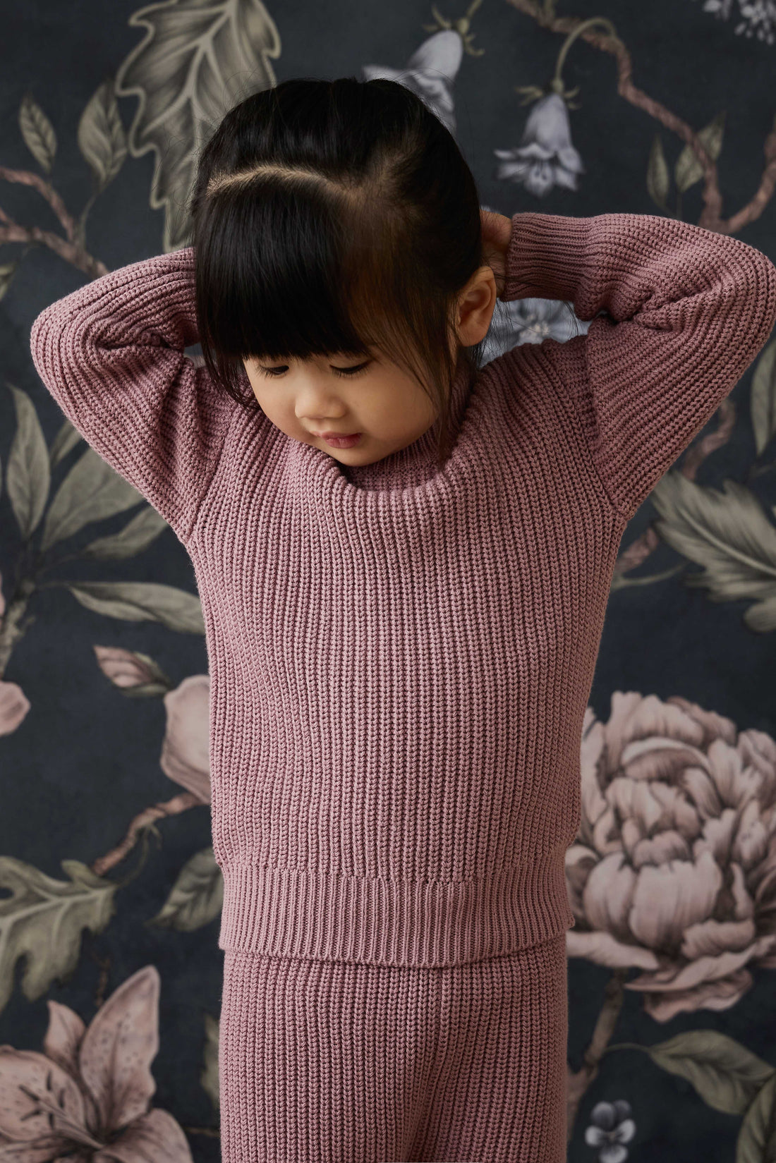 Morgan Jumper - Dreamy Pink Childrens Jumper from Jamie Kay Australia