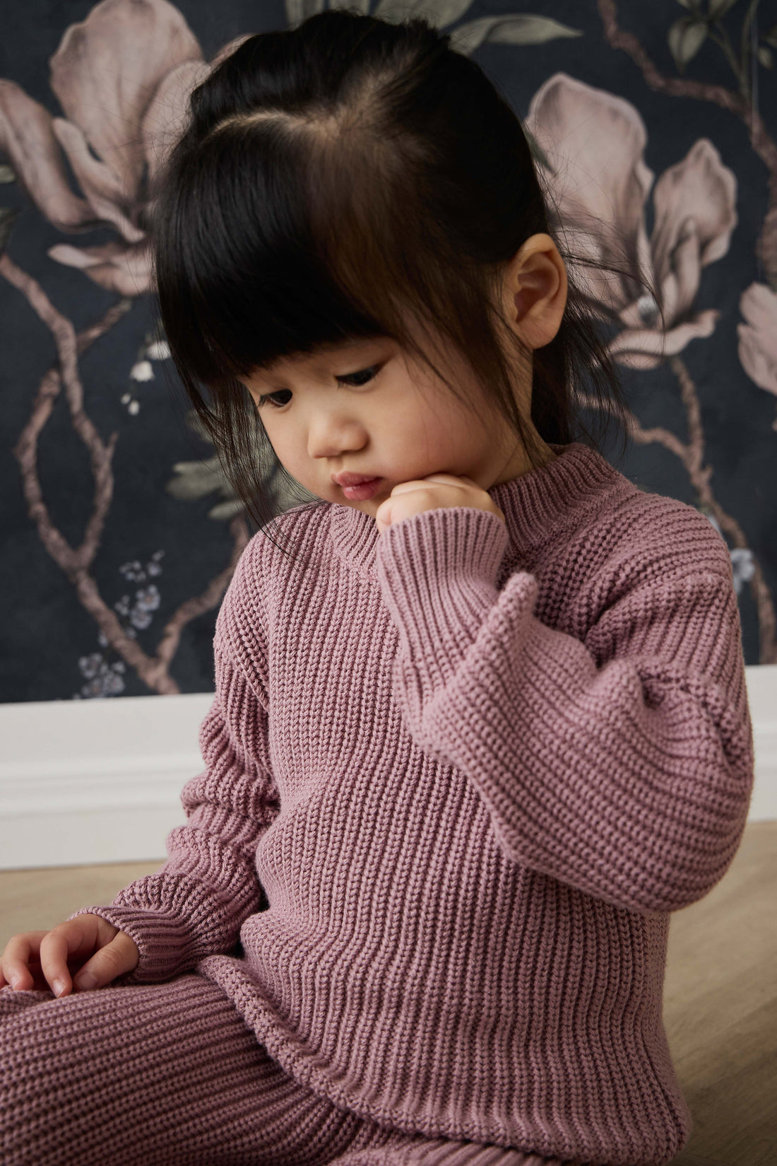 Morgan Jumper - Dreamy Pink Childrens Jumper from Jamie Kay Australia