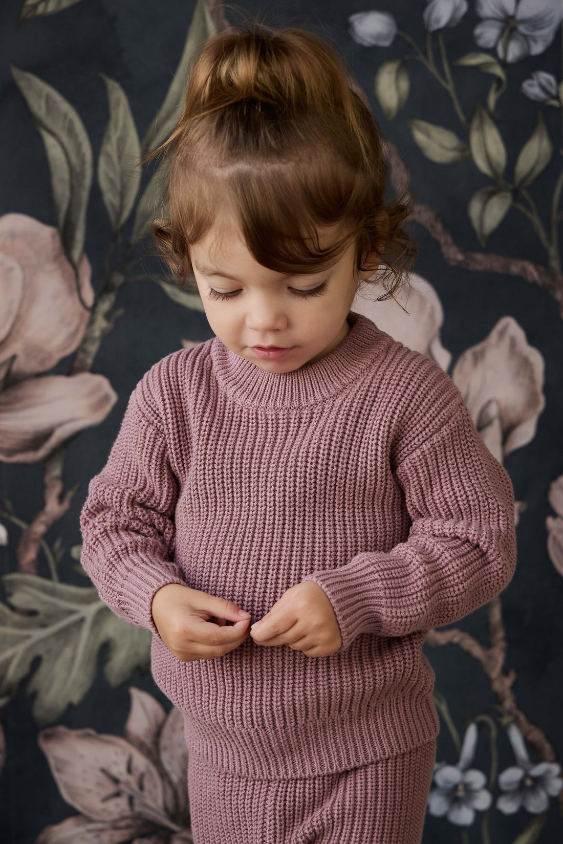 Morgan Jumper - Dreamy Pink Childrens Jumper from Jamie Kay Australia