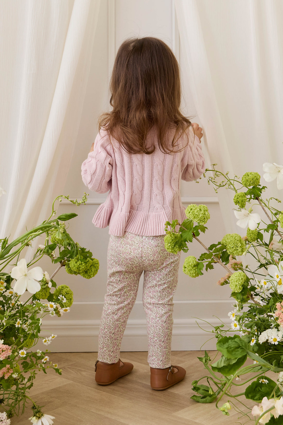 Harriet Cardigan - Frosted Petal Childrens Cardigan from Jamie Kay Australia