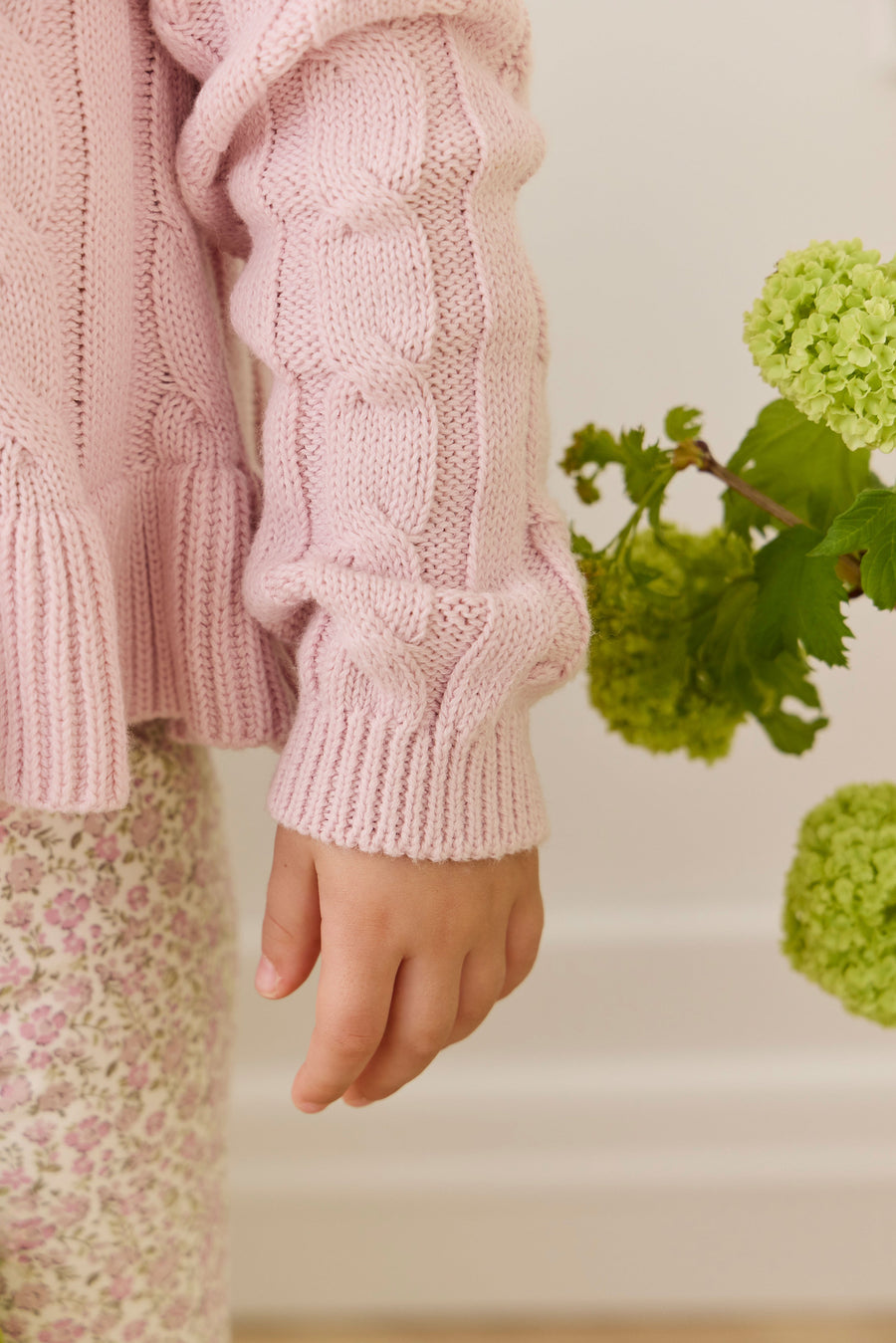 Harriet Cardigan - Frosted Petal Childrens Cardigan from Jamie Kay Australia