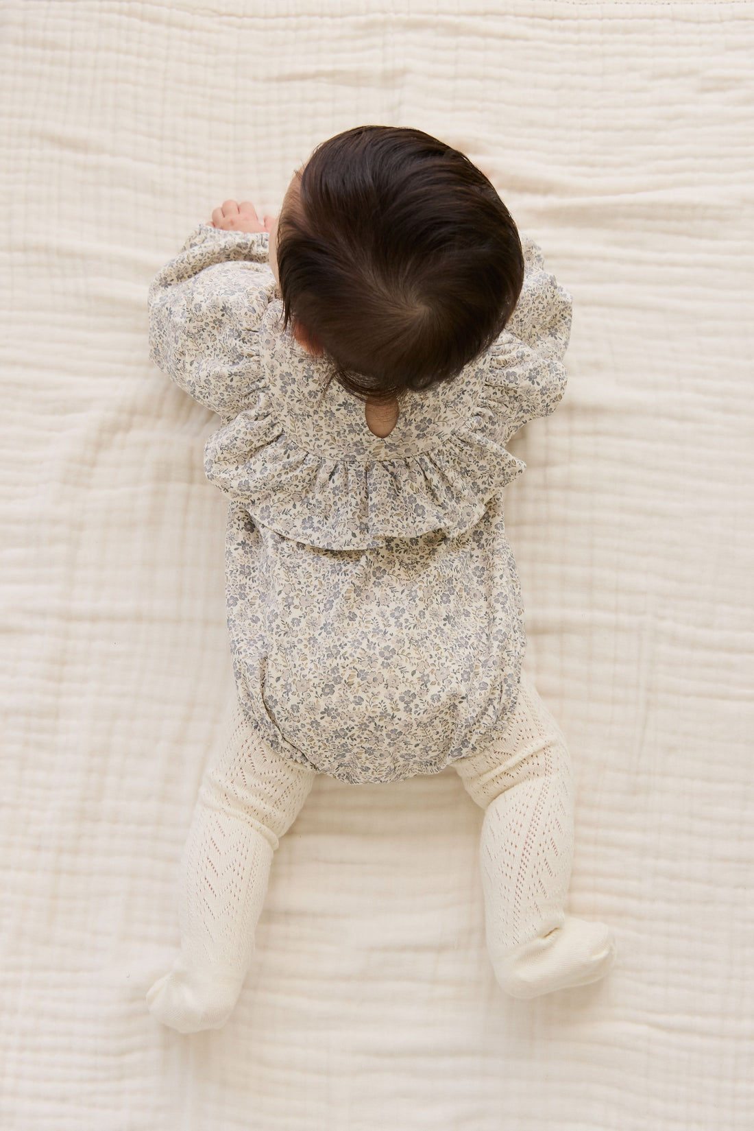 Organic Cotton Aurora Playsuit - Tully Grey Childrens Playsuit from Jamie Kay Australia