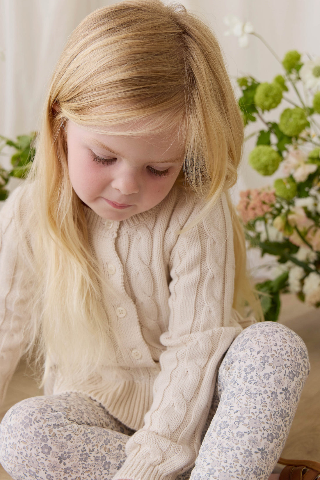 Organic Cotton Everyday Legging - Tully Grey Childrens Legging from Jamie Kay Australia