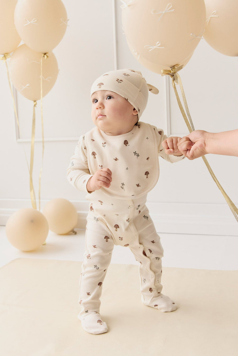 Organic Cotton Pascale Onepiece - Le Champignon Childrens Onepiece from Jamie Kay Australia