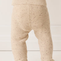 Ethan Pant - Malt Fleck Childrens Pant from Jamie Kay Australia