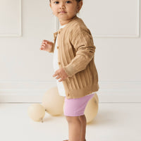 Emily Knitted Cardigan - Caramel Cream Childrens Cardigan from Jamie Kay Australia