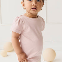 Pima Cotton Tasha Top - Dusky Pink Childrens Top from Jamie Kay Australia