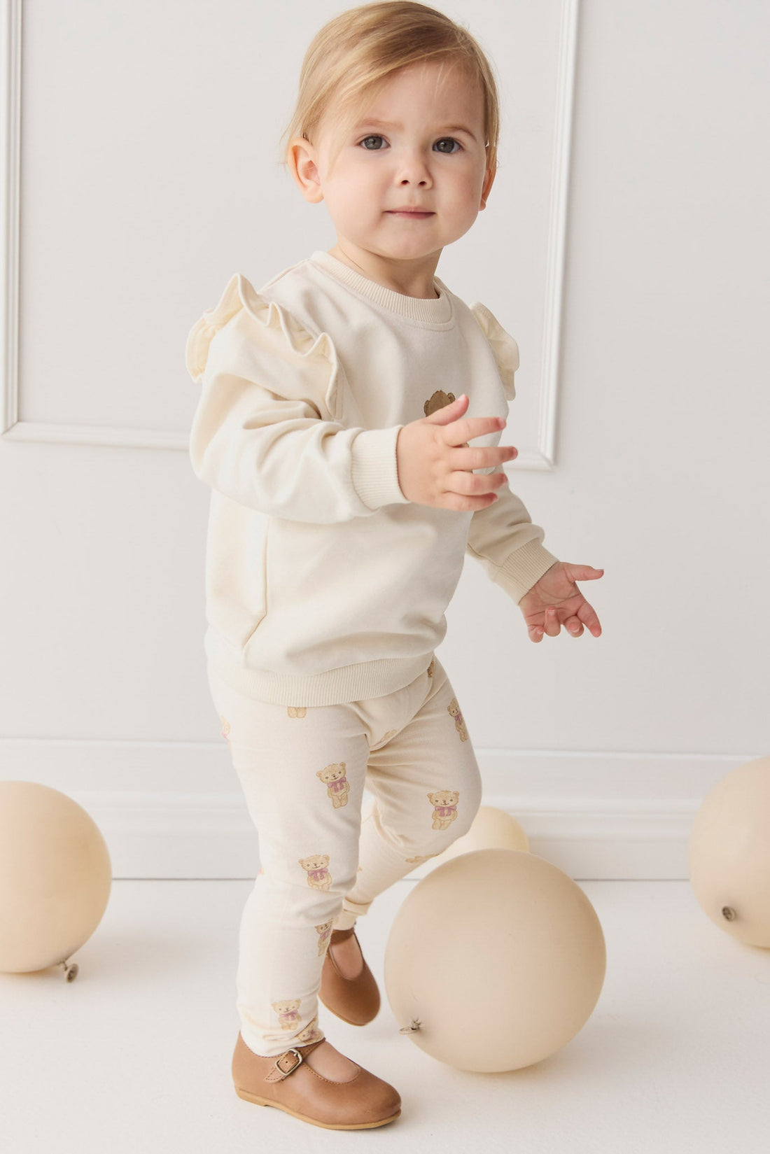 Organic Cotton Everyday Legging - Little Georgie Childrens Legging from Jamie Kay Australia