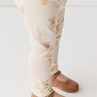 Organic Cotton Everyday Legging - Little Georgie Childrens Legging from Jamie Kay Australia