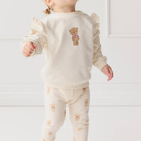 Organic Cotton Everyday Legging - Little Georgie Childrens Legging from Jamie Kay Australia