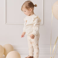 Organic Cotton Everyday Legging - Little Georgie Childrens Legging from Jamie Kay Australia