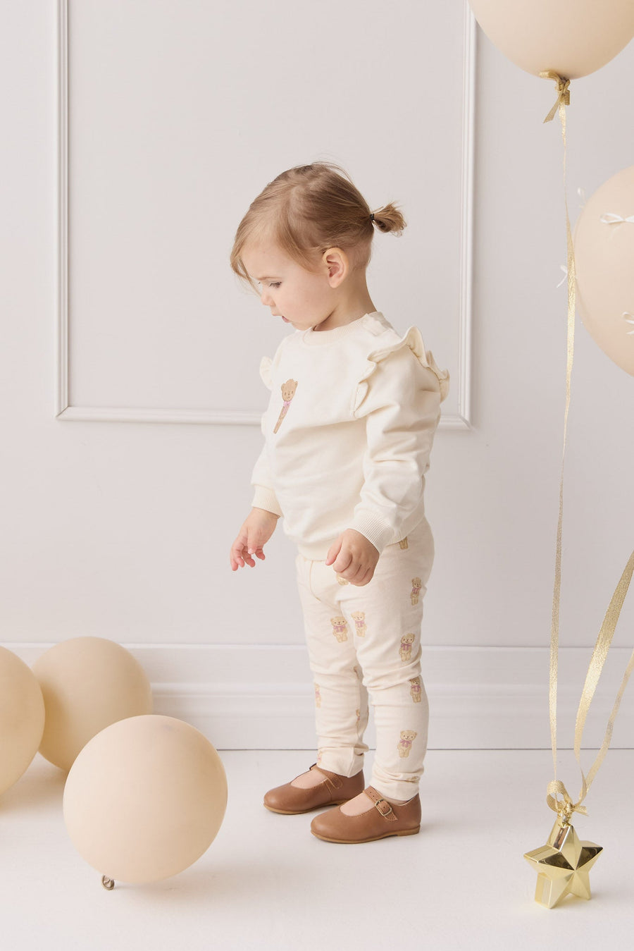 Organic Cotton Everyday Legging - Little Georgie Childrens Legging from Jamie Kay Australia