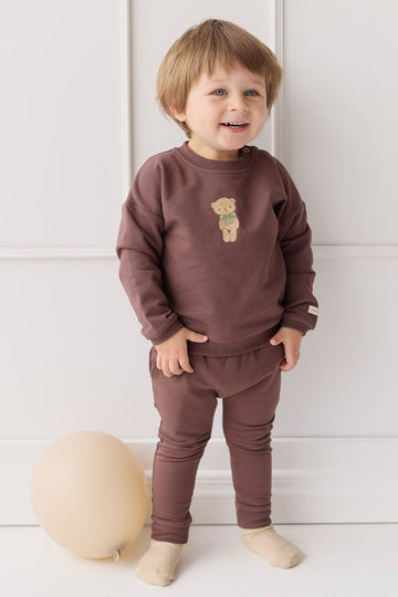 Organic Cotton Morgan Track Pant - Earth Childrens Pant from Jamie Kay Australia