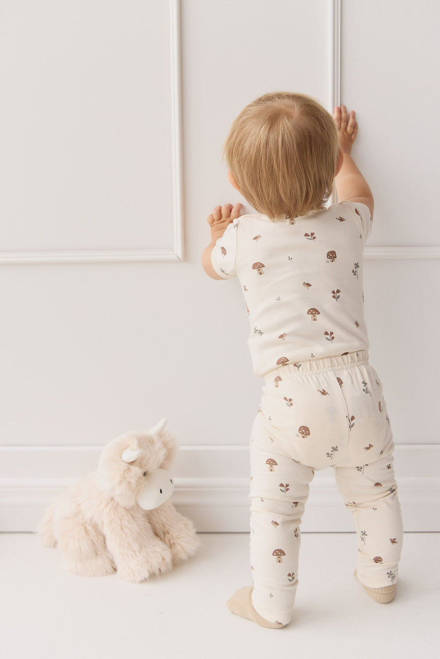 Organic Cotton Everyday Legging - Le Champignon Childrens Legging from Jamie Kay Australia