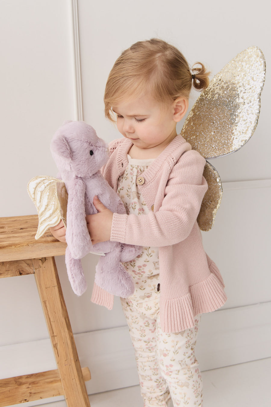 Snuggle Bunnies - Fairy Elsie - Violet Childrens Toy from Jamie Kay Australia