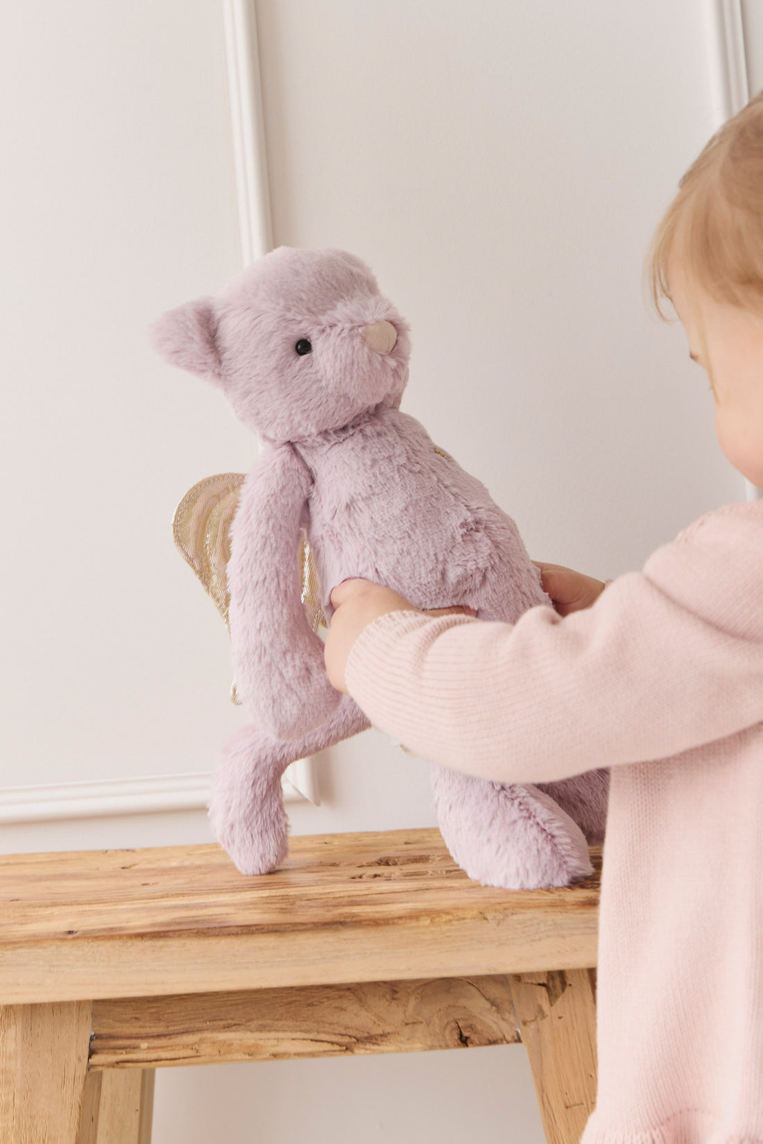 Snuggle Bunnies - Fairy Elsie - Violet Childrens Toy from Jamie Kay Australia