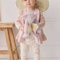 Organic Cotton Everyday Legging - Moons Woolen Ball Childrens Legging from Jamie Kay Australia