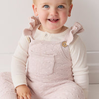 Mia Kintted Onepiece - Soft Misty Rose Childrens Onepiece from Jamie Kay Australia