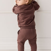 Organic Cotton Morgan Track Pant - Earth Childrens Pant from Jamie Kay Australia