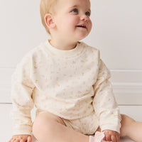 Organic Cotton Ivy Shortie - Briella Whisper Childrens Short from Jamie Kay Australia