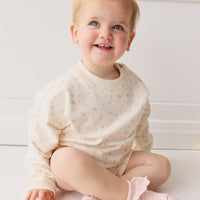 Organic Cotton Damien Sweatshirt - Briella Whisper Childrens Top from Jamie Kay Australia