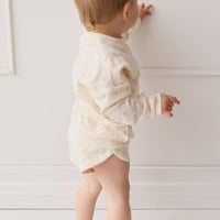 Organic Cotton Ivy Shortie - Briella Whisper Childrens Short from Jamie Kay Australia