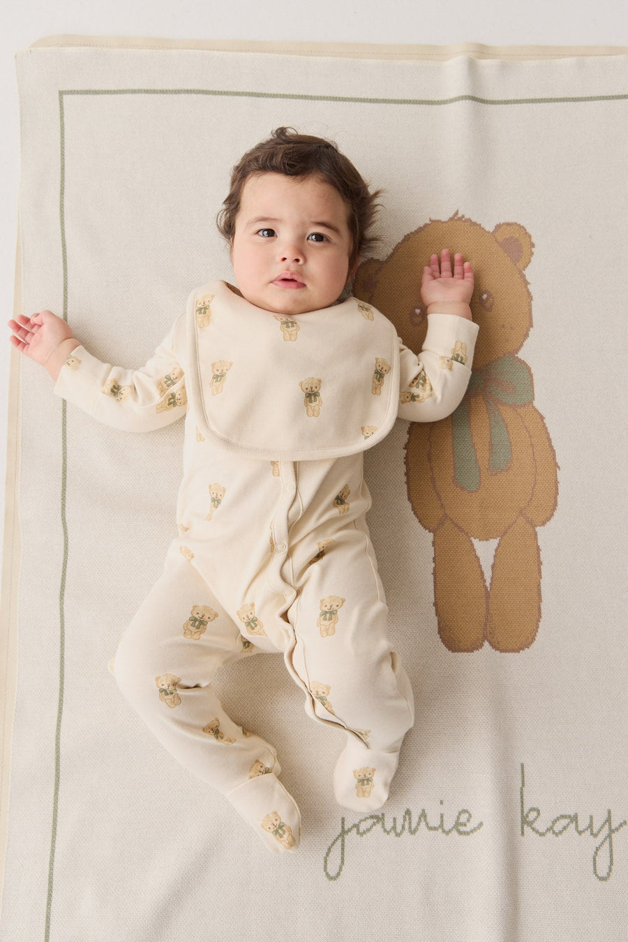 Organic Cotton Pascale Onepiece - Little Ted Childrens Onepiece from Jamie Kay Australia