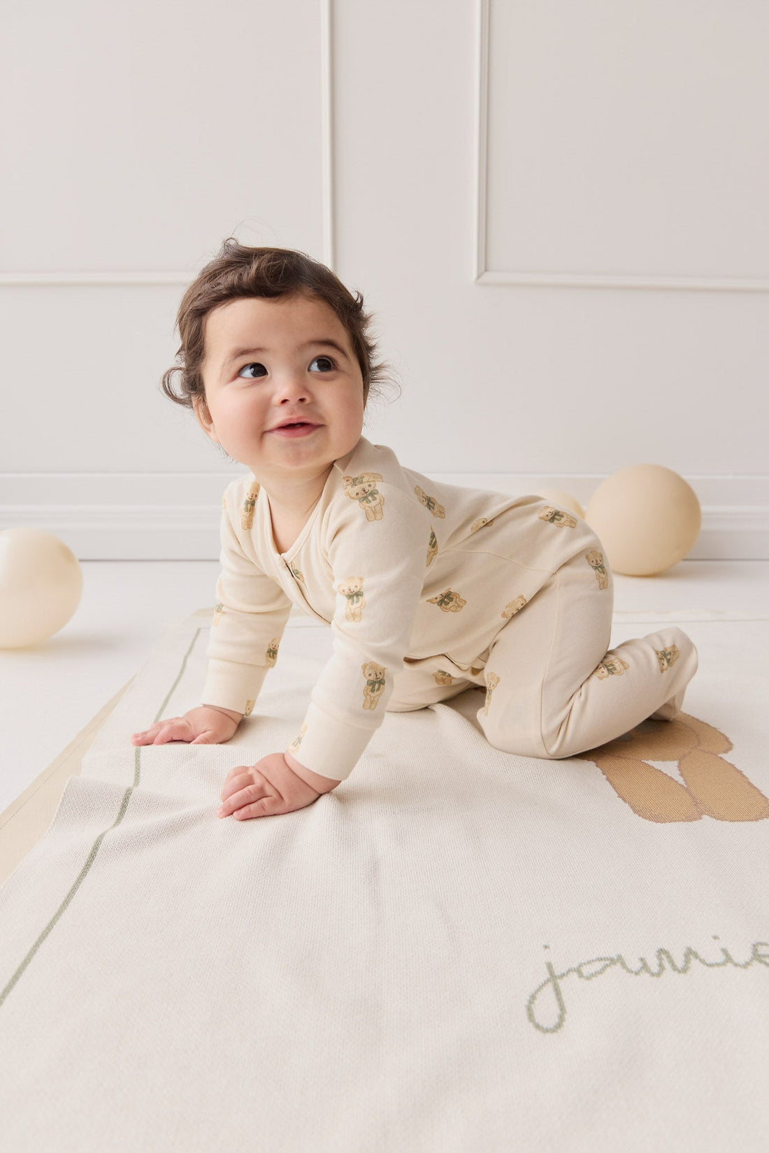 Organic Cotton Pascale Onepiece - Little Ted Childrens Onepiece from Jamie Kay Australia