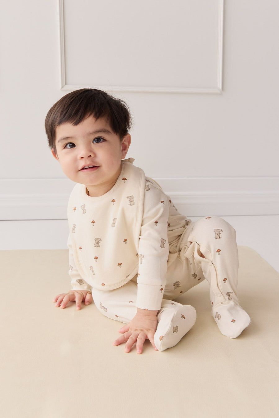 Organic Cotton Pascale Onepiece - Le Lapin Childrens Onepiece from Jamie Kay Australia