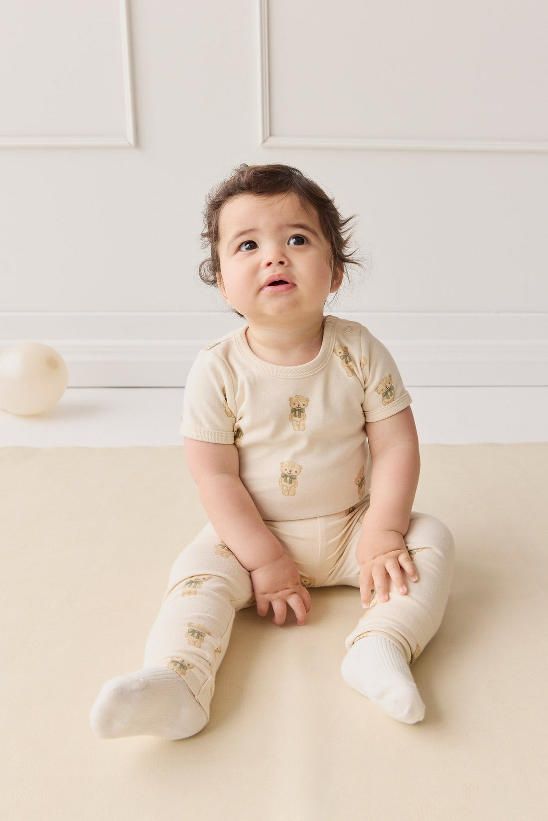 Organic Cotton Everyday Legging - Little Ted Childrens Legging from Jamie Kay Australia