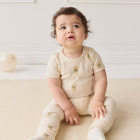 Organic Cotton Everyday Legging - Little Ted Childrens Legging from Jamie Kay Australia