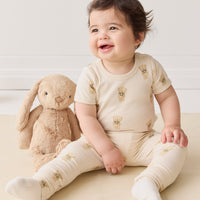 Organic Cotton Everyday Legging - Little Ted Childrens Legging from Jamie Kay Australia