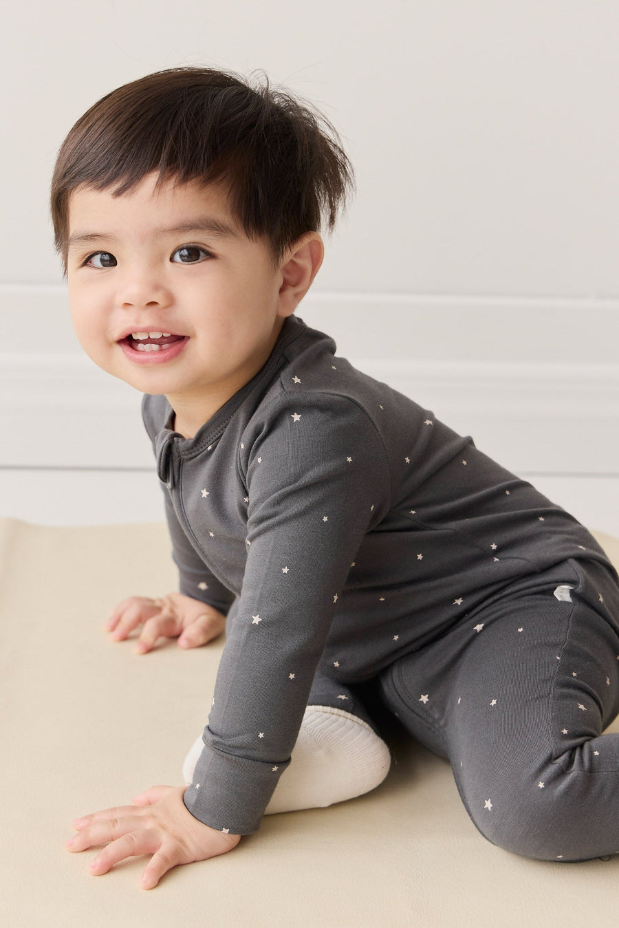 Organic Cotton Modal Frankie Onepiece - Milky Way Icelandic Childrens Onepiece from Jamie Kay Australia