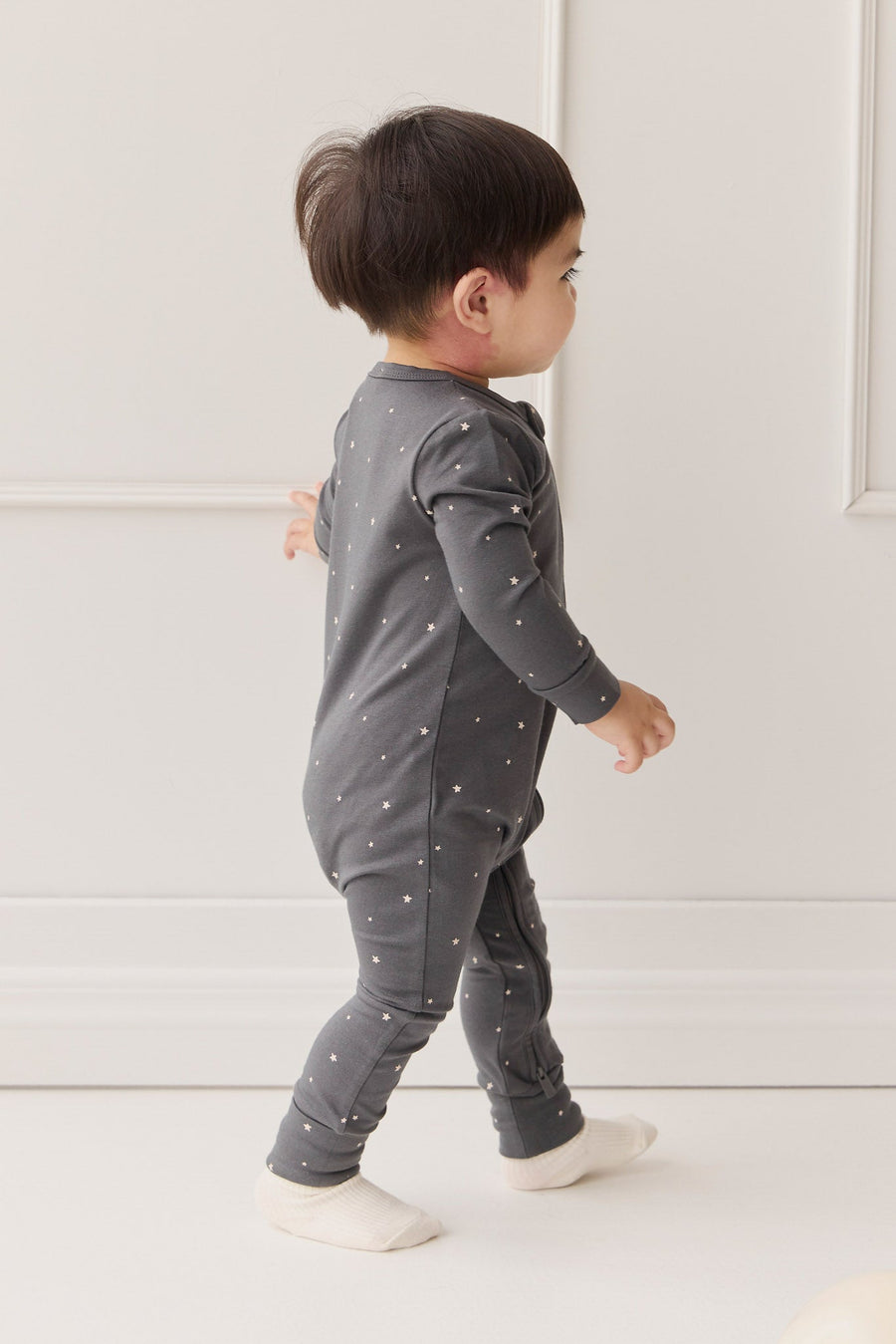 Organic Cotton Modal Frankie Onepiece - Milky Way Icelandic Childrens Onepiece from Jamie Kay Australia