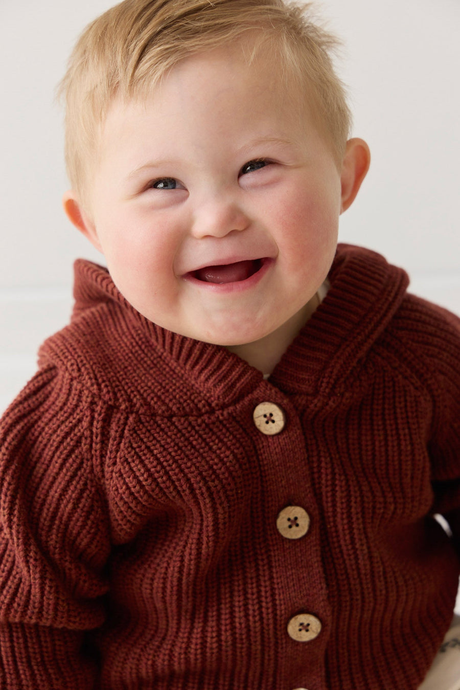 Ollie Cardigan - Fox Marle Childrens Cardigan from Jamie Kay Australia