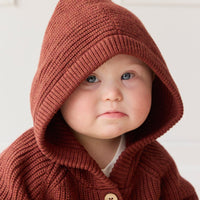 Ollie Cardigan - Fox Marle Childrens Cardigan from Jamie Kay Australia