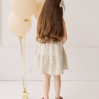 Organic Cotton Matilda Dress - Adnola Floral Childrens Dress from Jamie Kay Australia