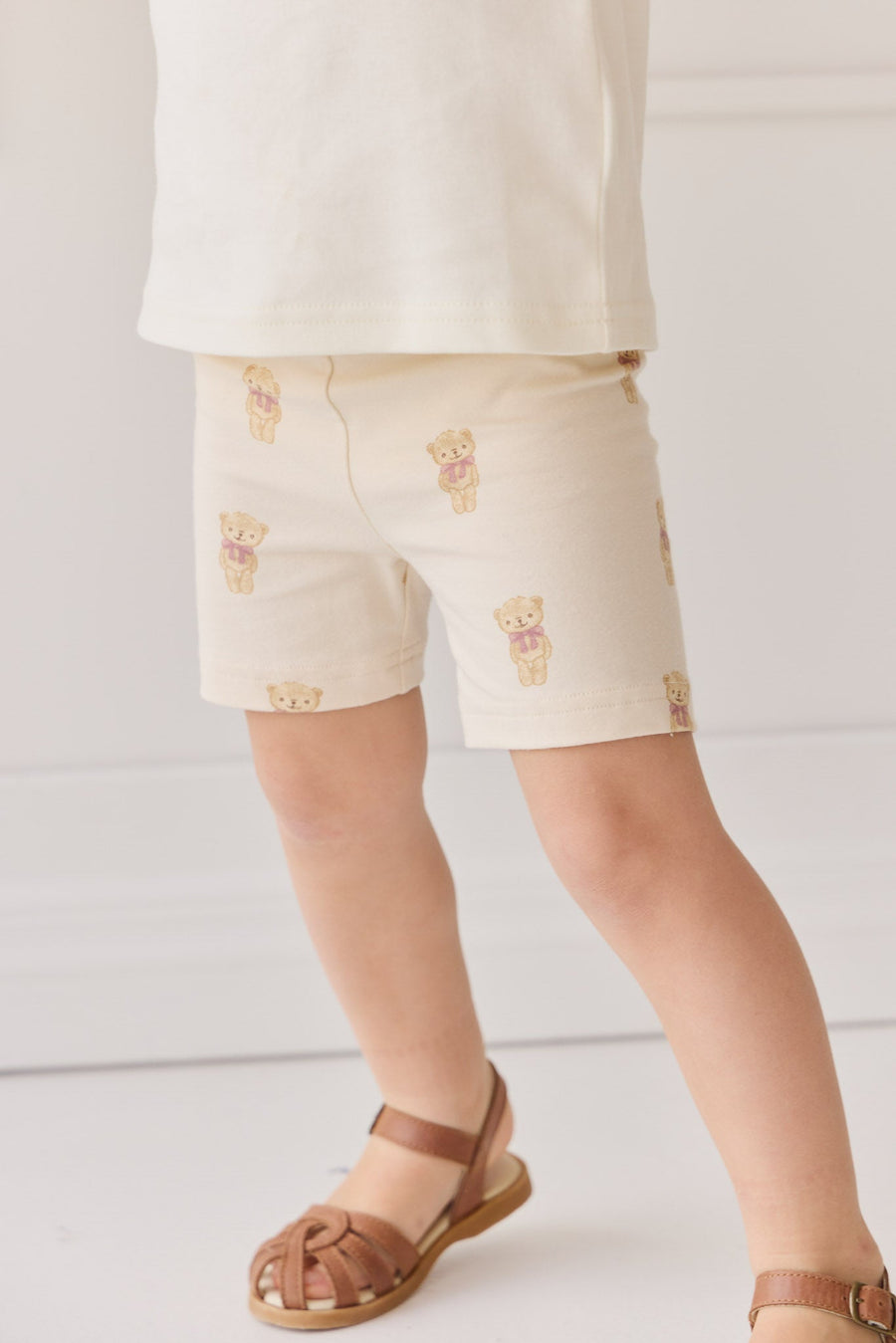 Organic Cotton Everyday Bike Short - Little Georgie Childrens Short from Jamie Kay Australia