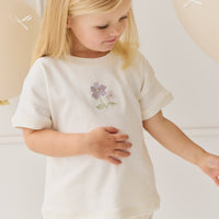 Pima Cotton Mimi Top - Plaster Briella Childrens Top from Jamie Kay Australia