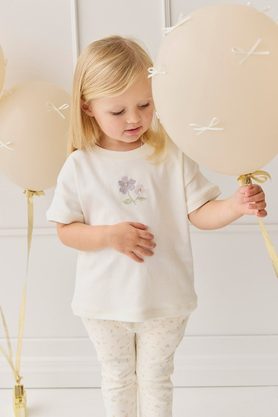 Pima Cotton Mimi Top - Plaster Briella Childrens Top from Jamie Kay Australia