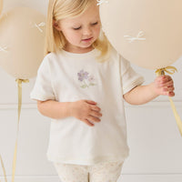 Pima Cotton Mimi Top - Plaster Briella Childrens Top from Jamie Kay Australia