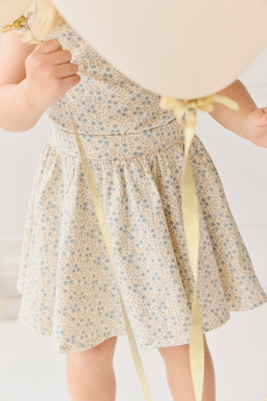 Organic Cotton Meadow Skirt - Adnola Floral Childrens Skirt from Jamie Kay Australia